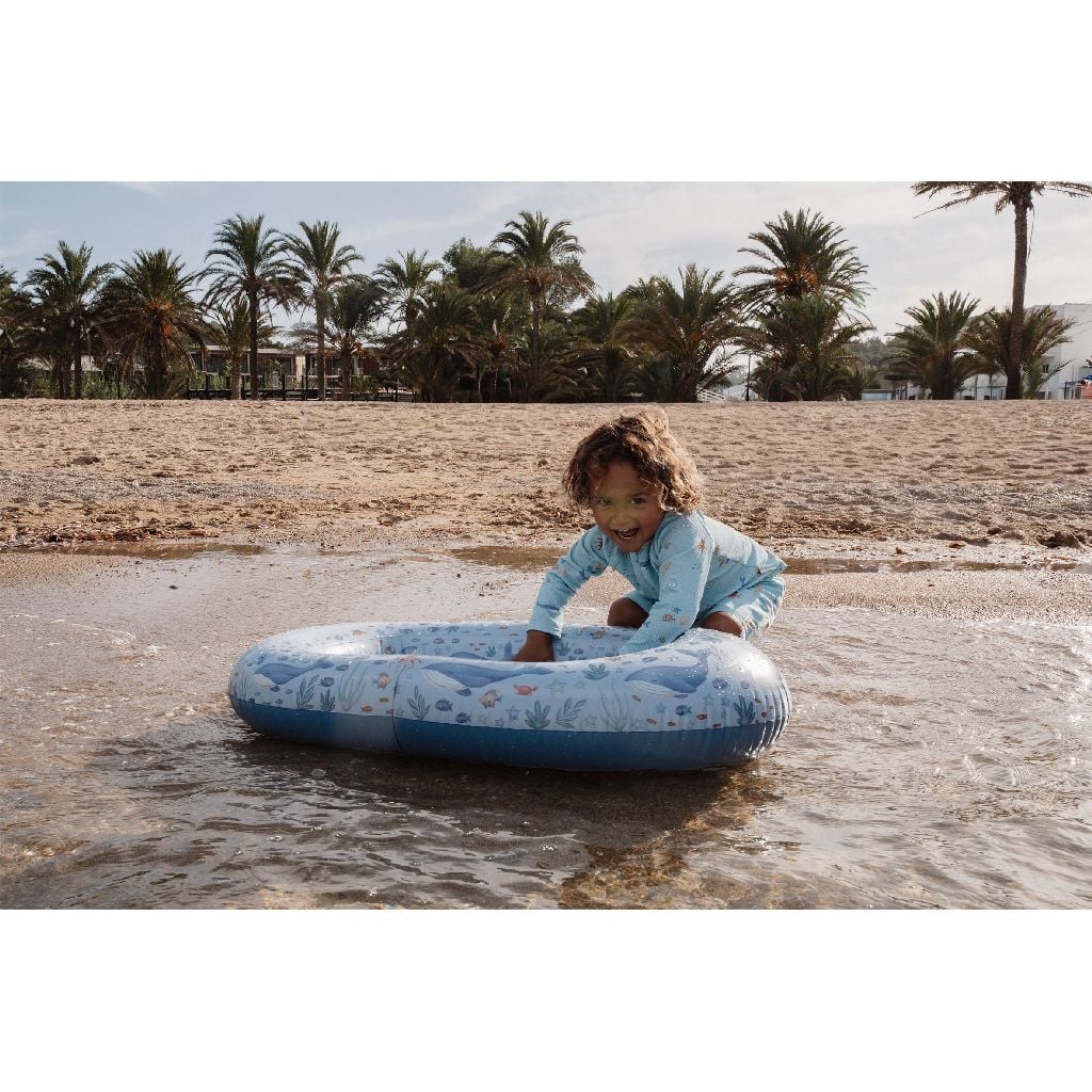 Little Dutch Opblaasboot Ocean World 100X67Cm - Image 9