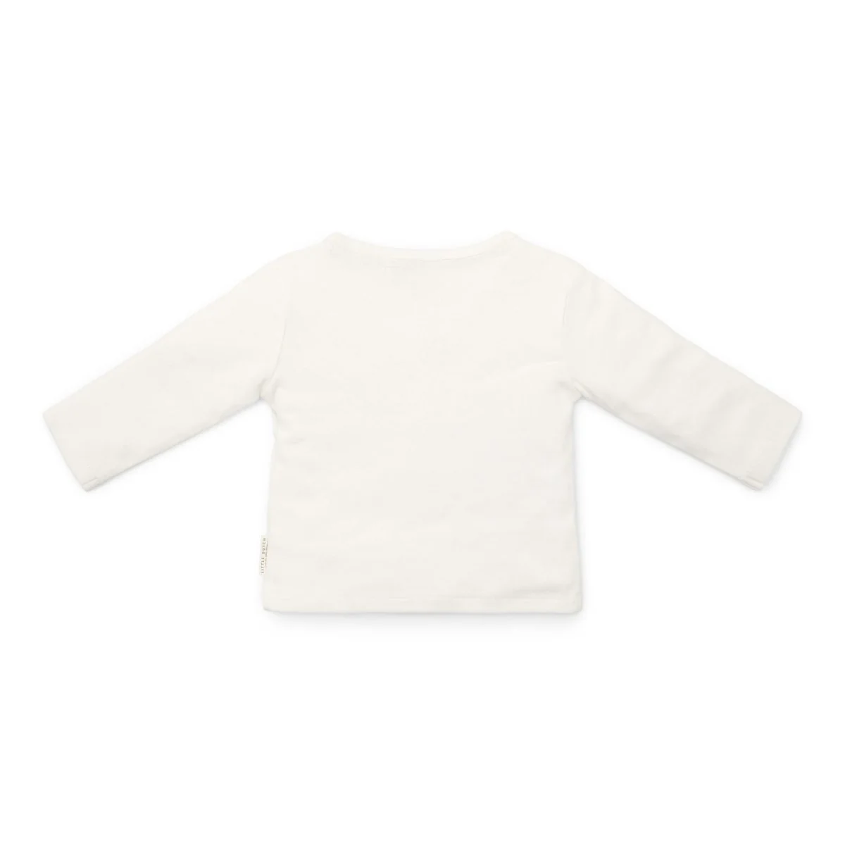 Little Dutch Overslag Shirt Baby Lange Mouw Off White - Image 2