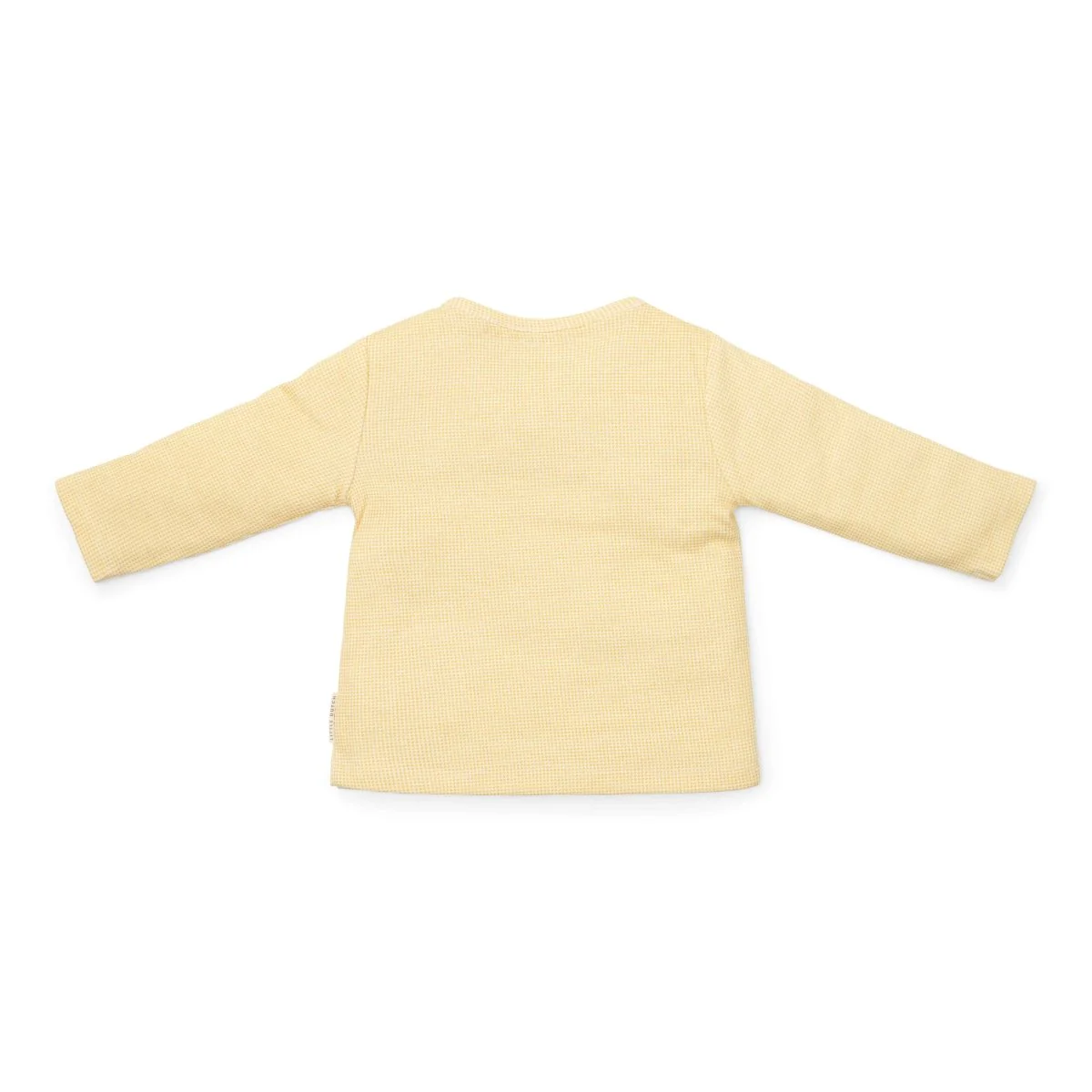 Little Dutch Overslag Shirt Baby Lange Mouwen Yellow Check - Image 2