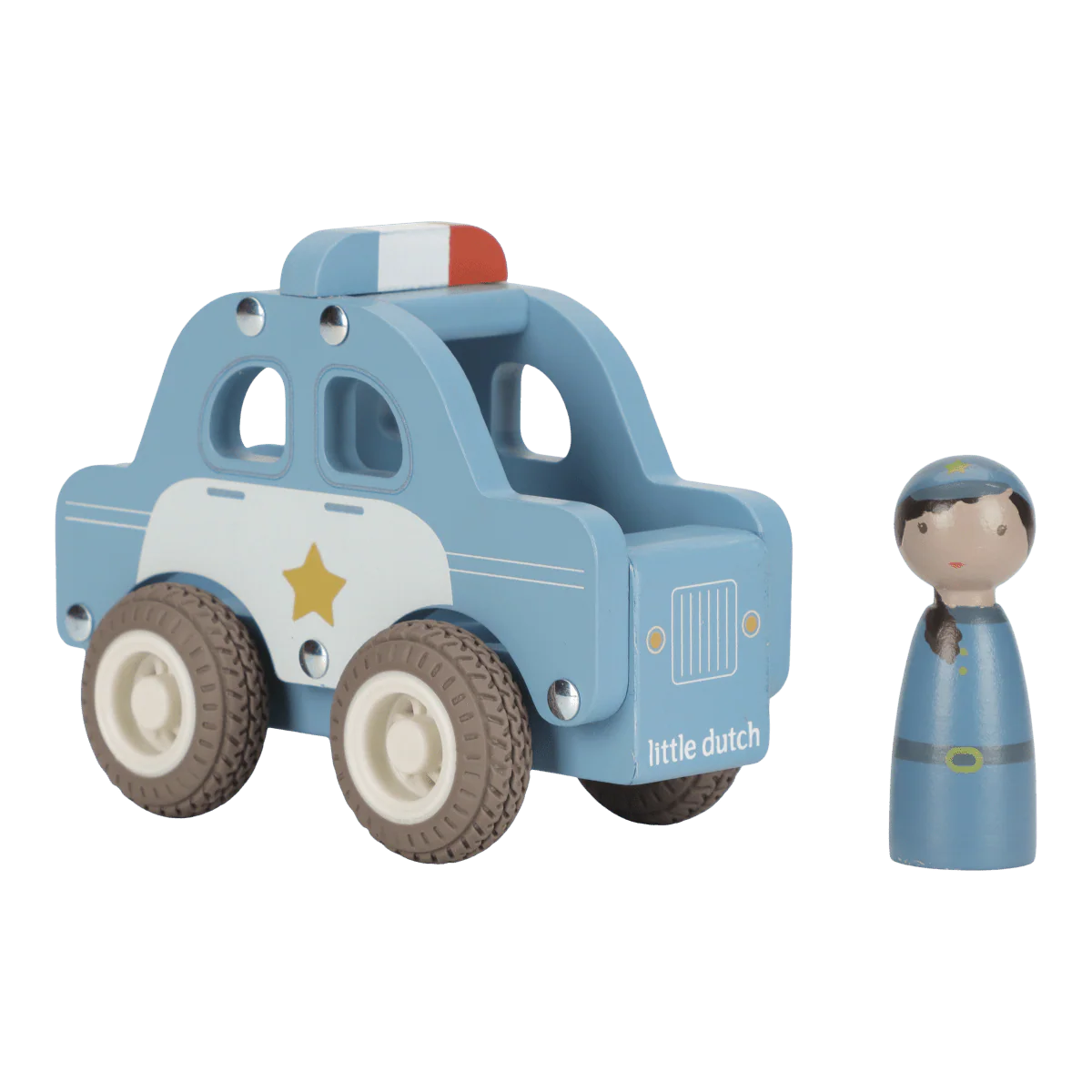 Little Dutch Politiewagen Met Pegdoll