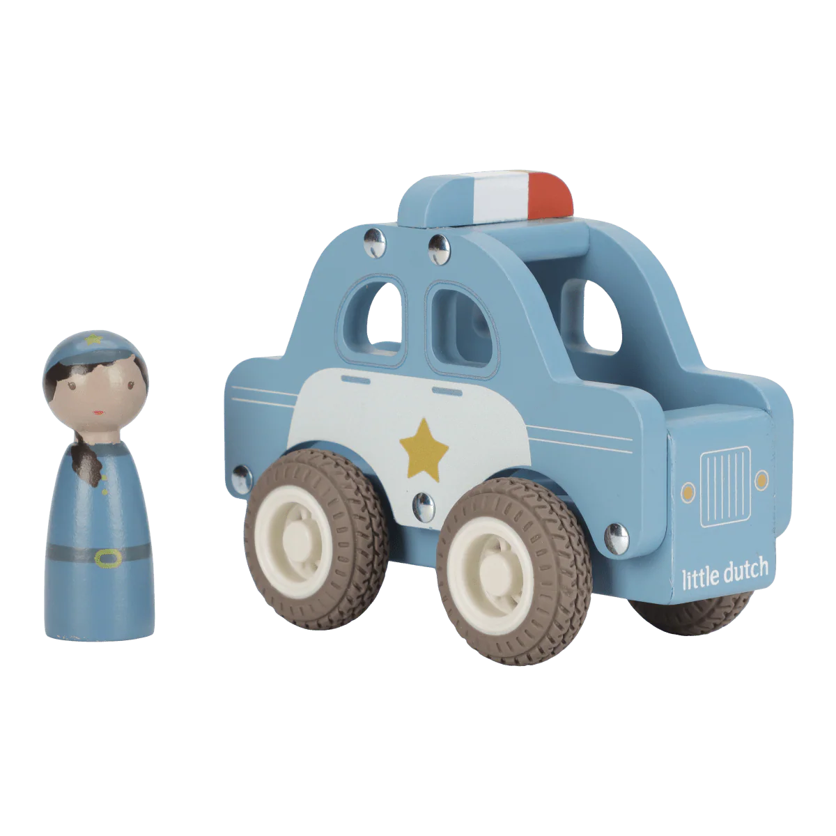 Little Dutch Politiewagen Met Pegdoll - Image 3