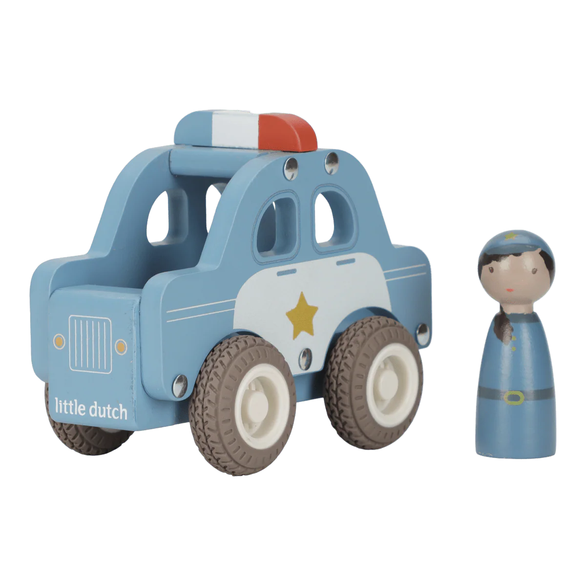 Little Dutch Politiewagen Met Pegdoll - Image 4