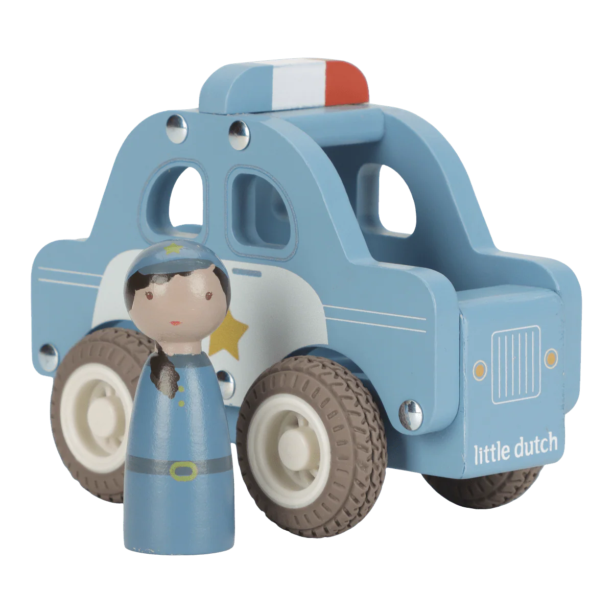 Little Dutch Politiewagen Met Pegdoll - Image 5