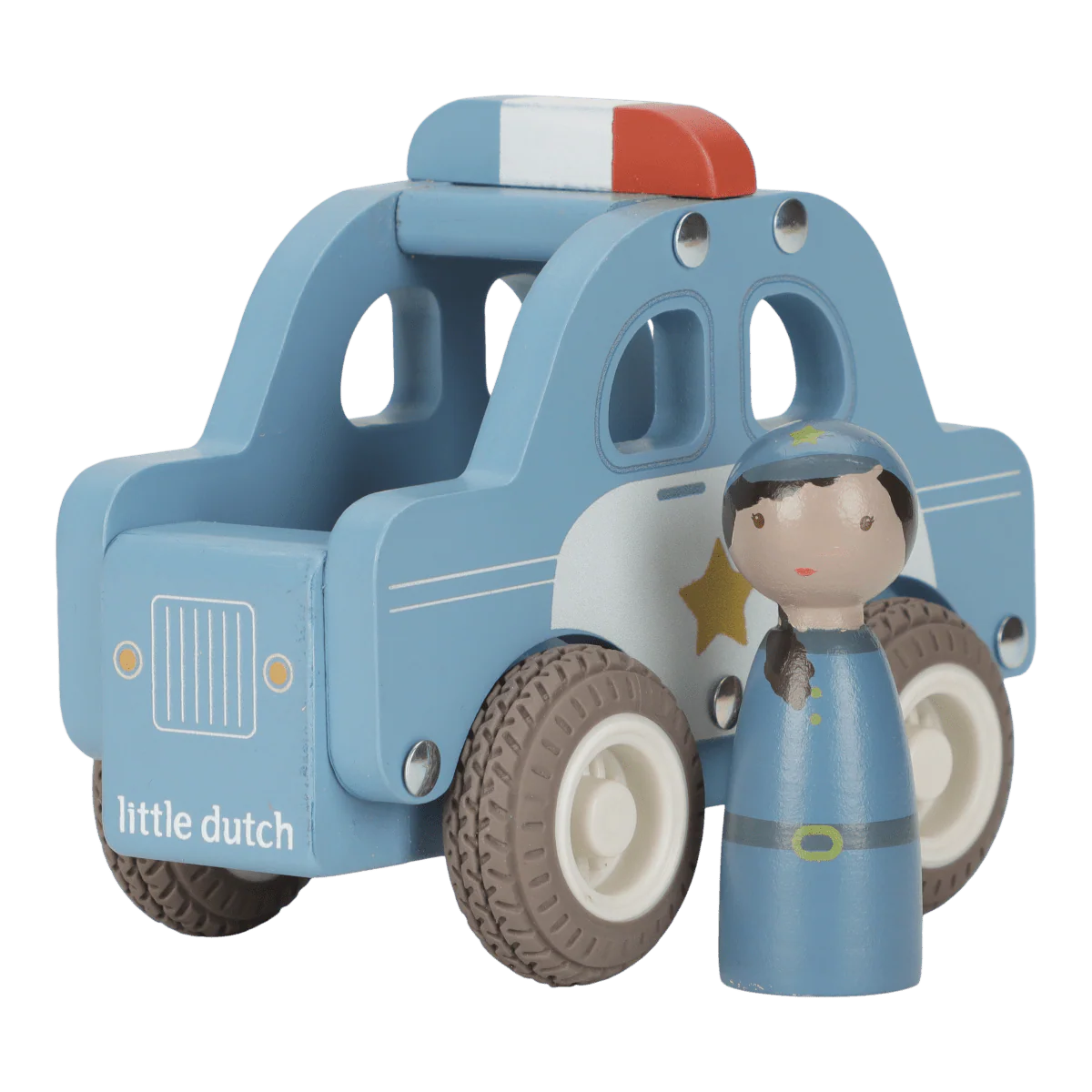 Little Dutch Politiewagen Met Pegdoll - Image 7