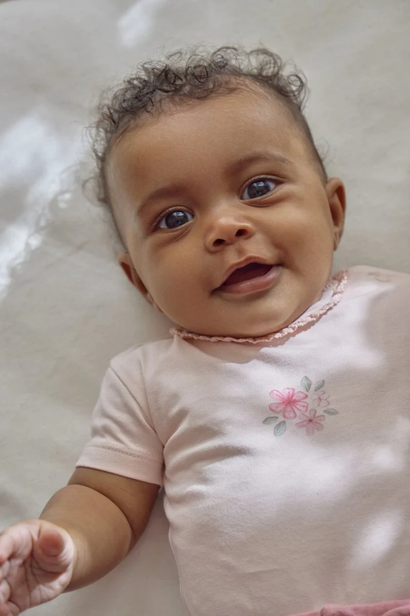 Little Dutch Romper Korte Mouw Roze Blossom - Image 10