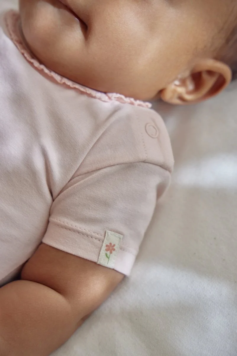 Little Dutch Romper Korte Mouw Roze Blossom - Image 8
