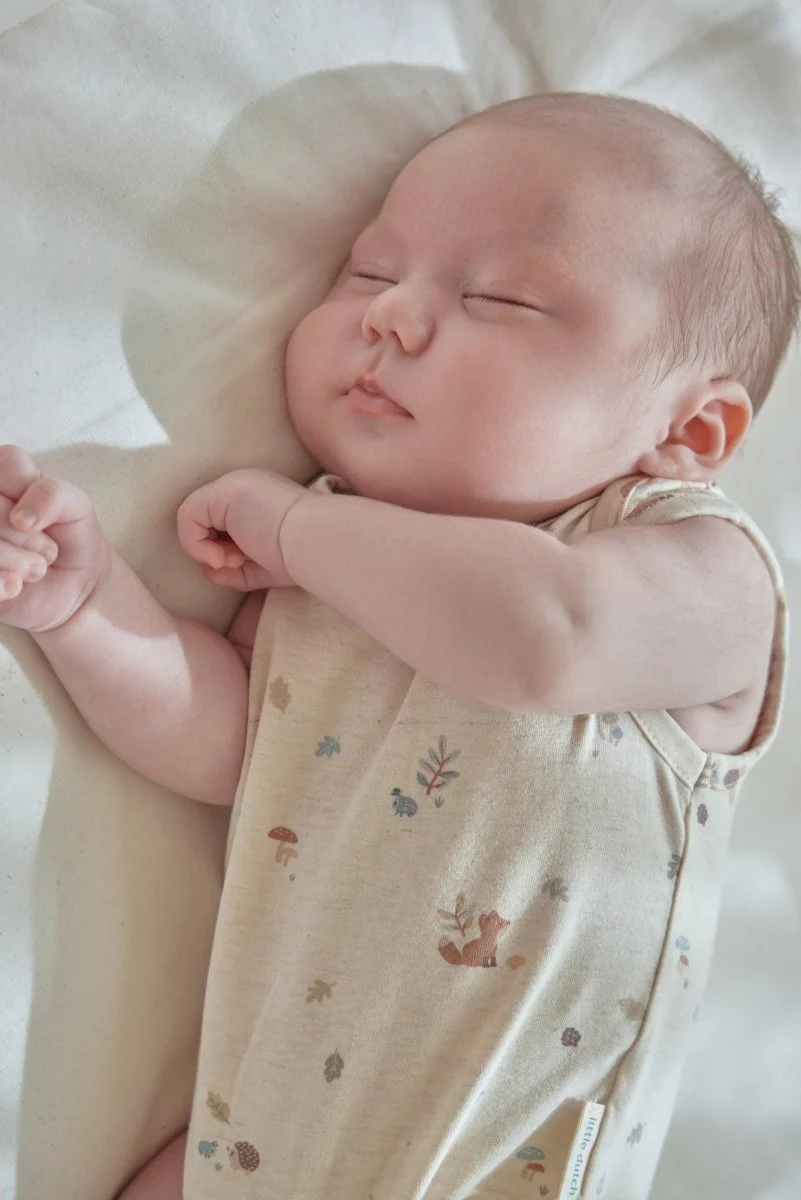 Little Dutch Romper Mouwloos Sand Melee - Image 8