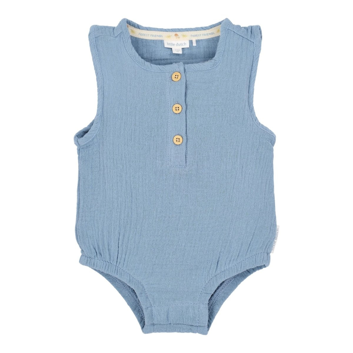Little Dutch Romper Mouwloos Stone Blue