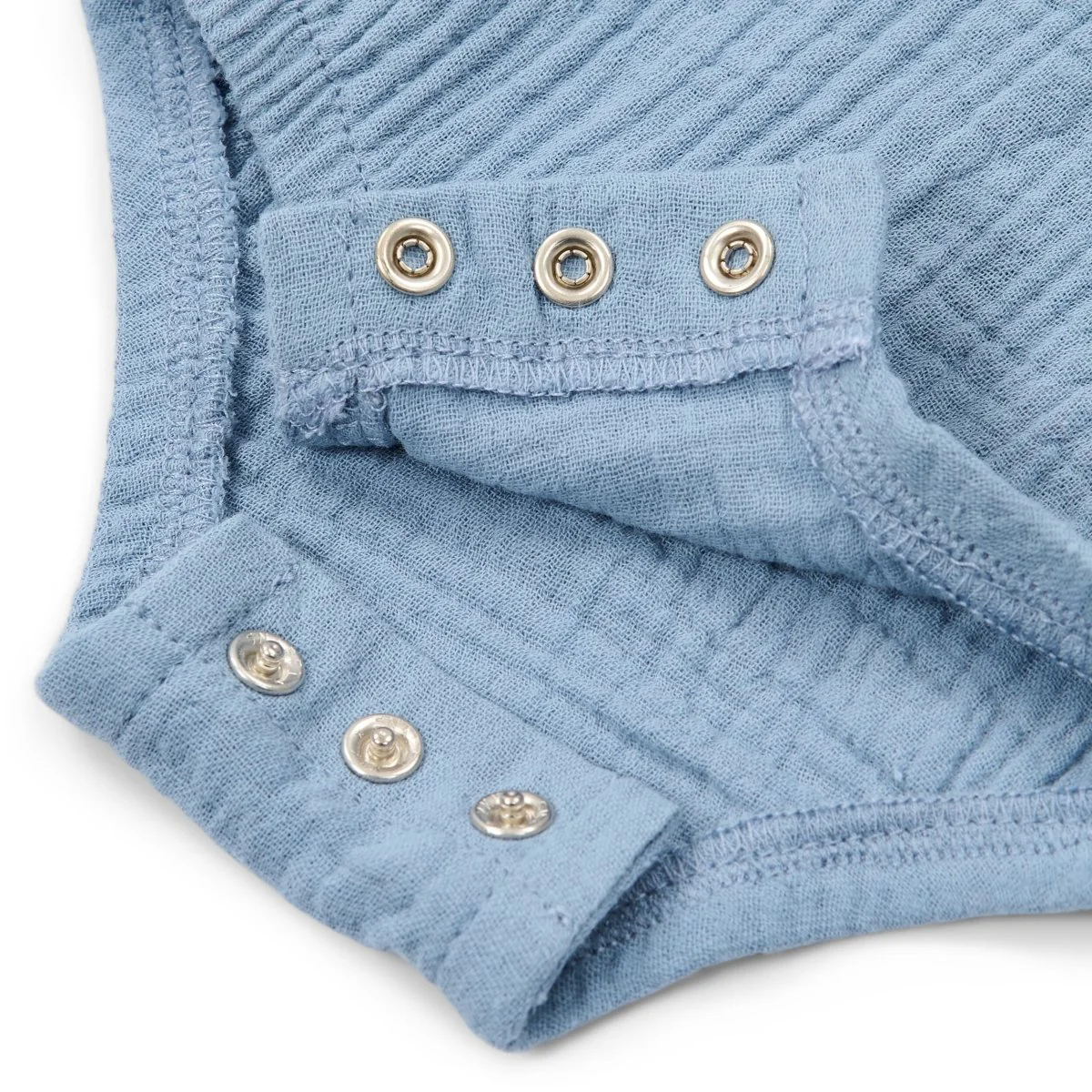 Little Dutch Romper Mouwloos Stone Blue - Image 3