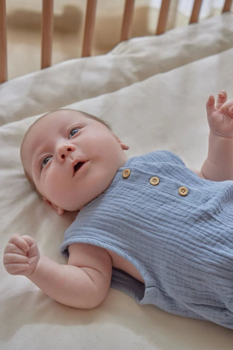 Little Dutch Romper Mouwloos Stone Blue - Image 4