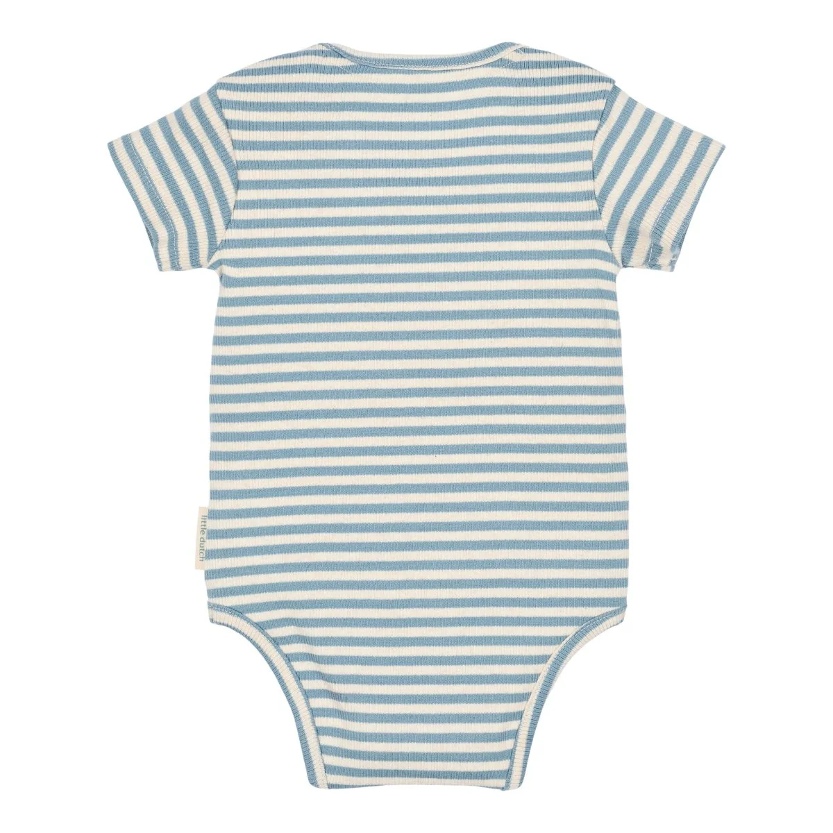 Little Dutch Romper Mouwloos Stone Blue Stripe - Image 2