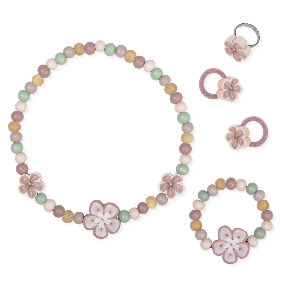 Little Dutch Sieraden Set Flowers 5 Delig