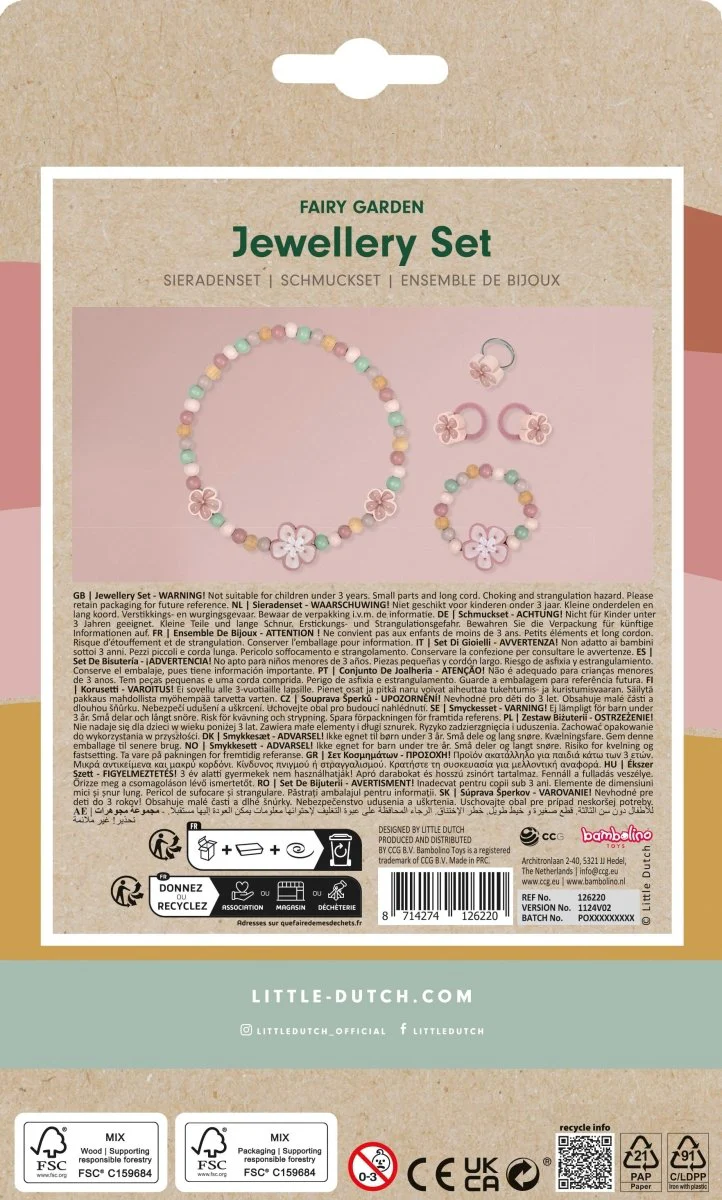 Little Dutch Sieraden Set Flowers 5 Delig - Image 3
