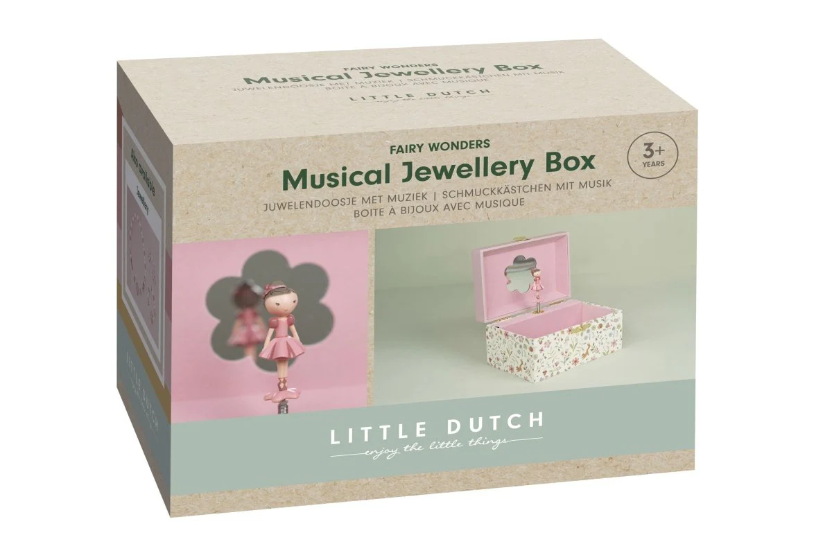 Little Dutch Sieradendoosje Rosa met Muziek 18cm - Image 17