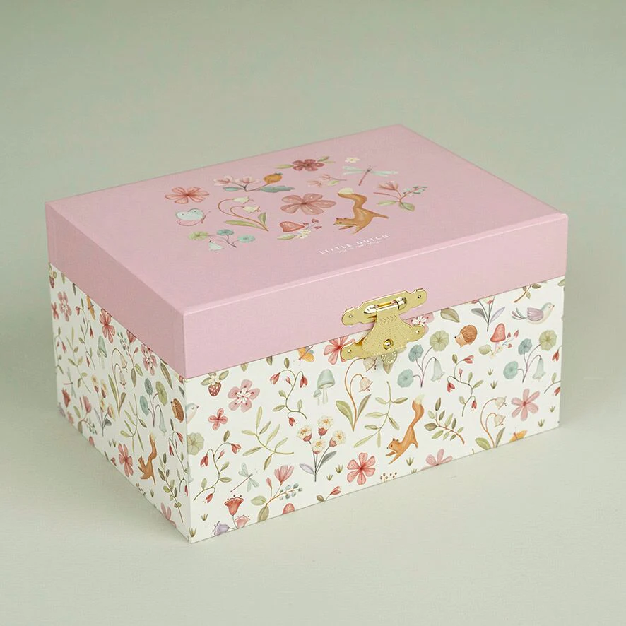 Little Dutch Sieradendoosje Rosa met Muziek 18cm - Image 5