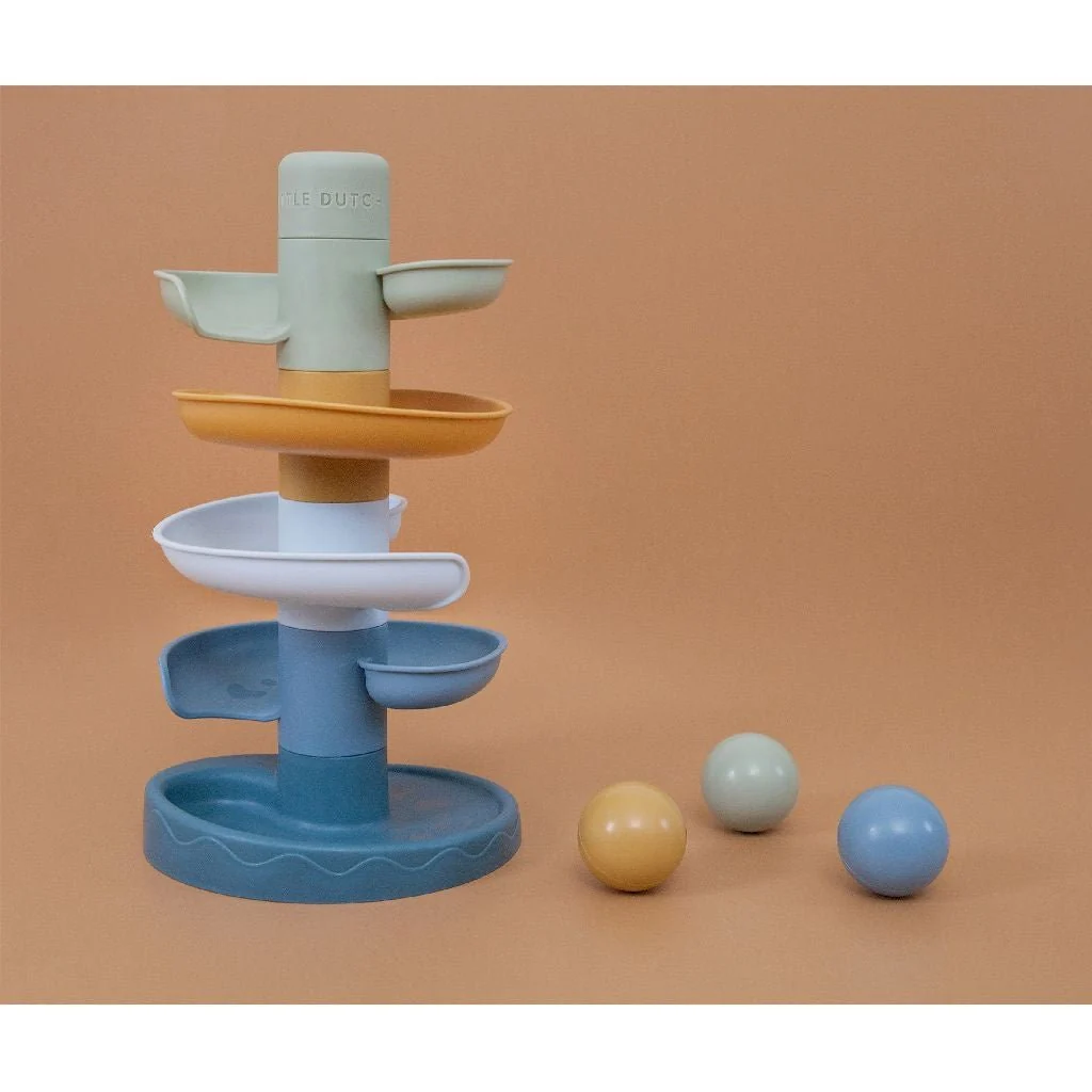 Little Dutch Stapeltoren Blauw met Ballen - Image 5