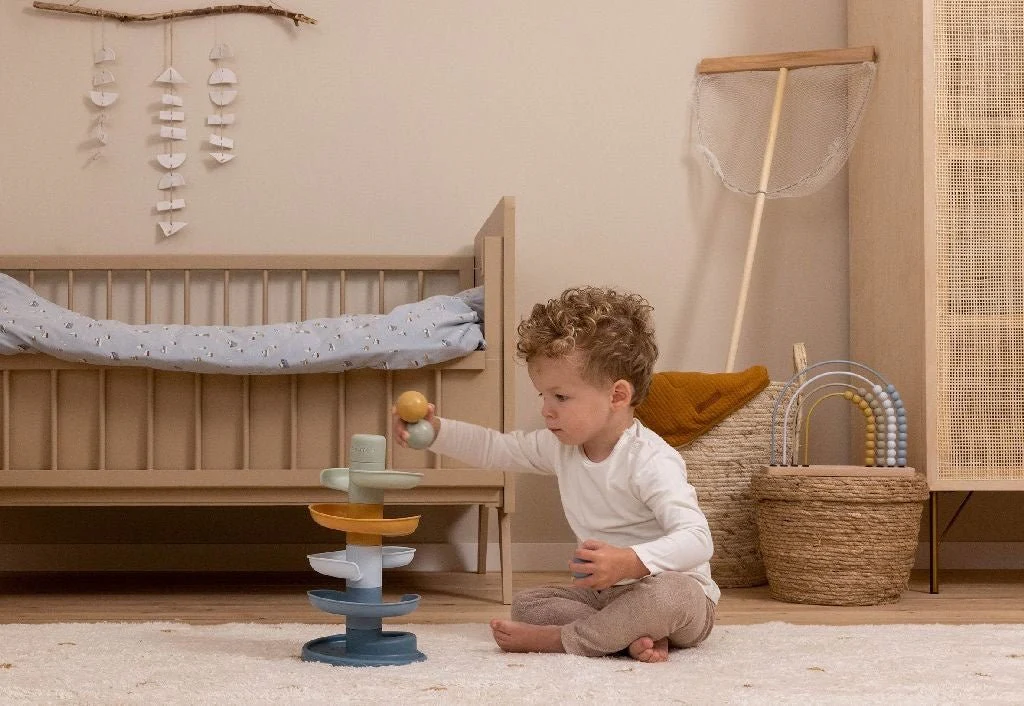 Little Dutch Stapeltoren Blauw met Ballen - Image 9