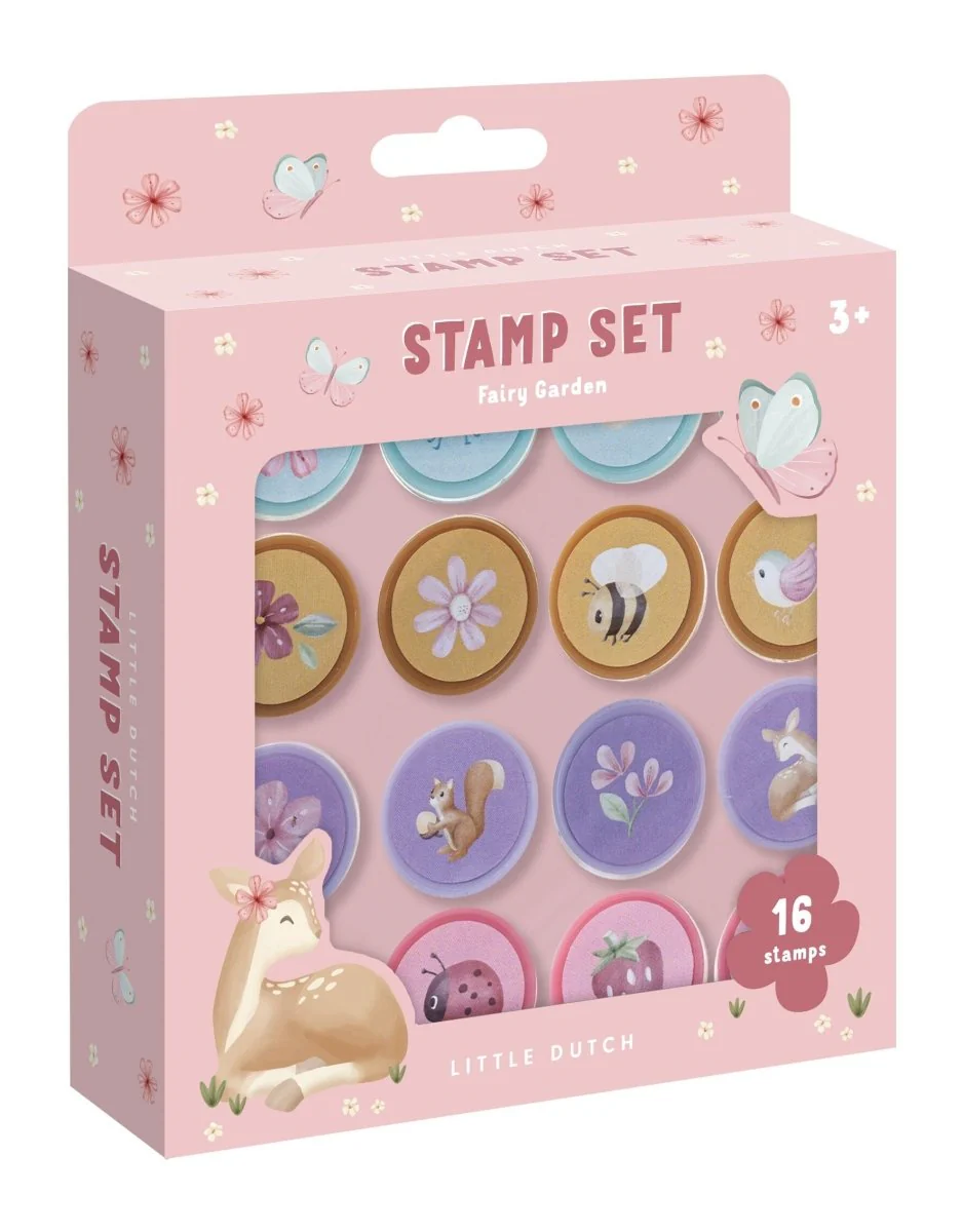 Little Dutch Stempelset Fairy Garden 16St - Image 6