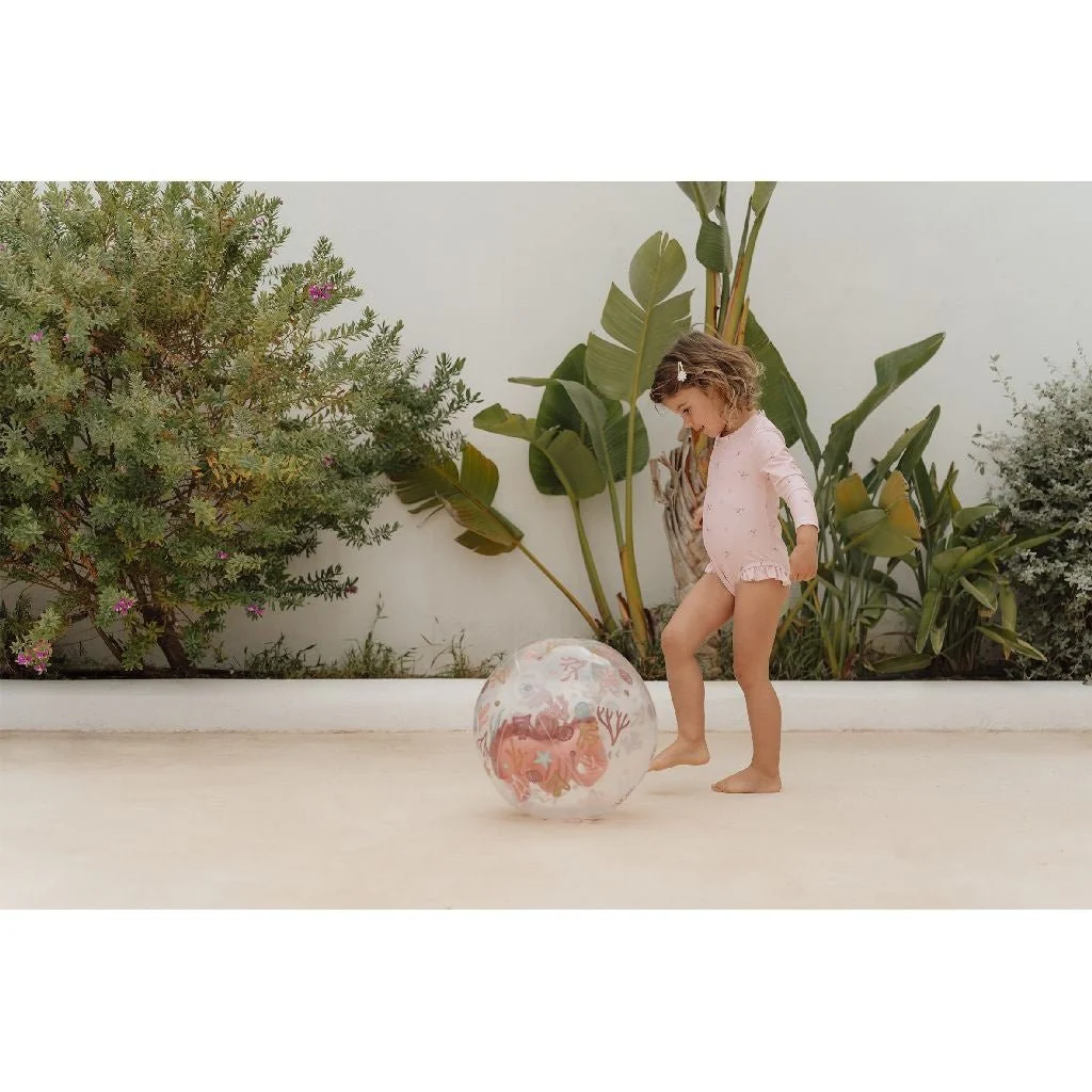 Little Dutch Strandbal 3D Ocean Dreams Pink - Image 6