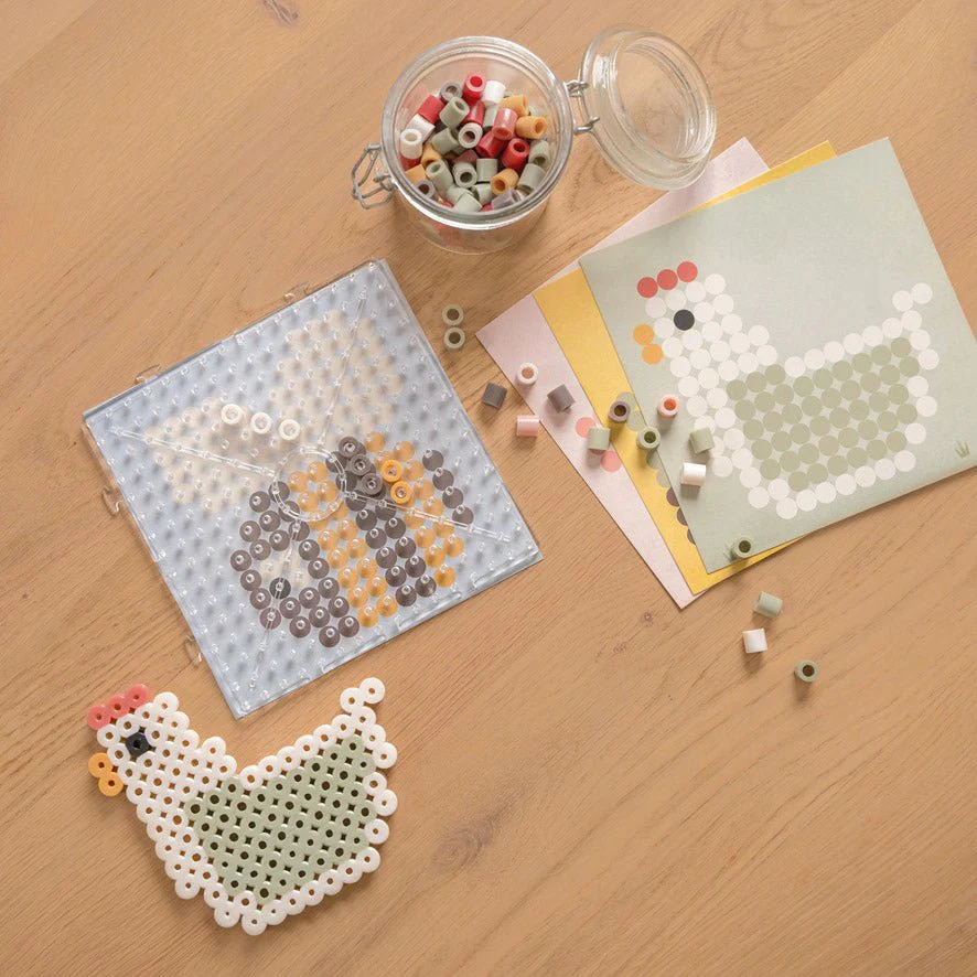Little Dutch Strijkkralen Little Farm Pakket 550 delig - Image 15