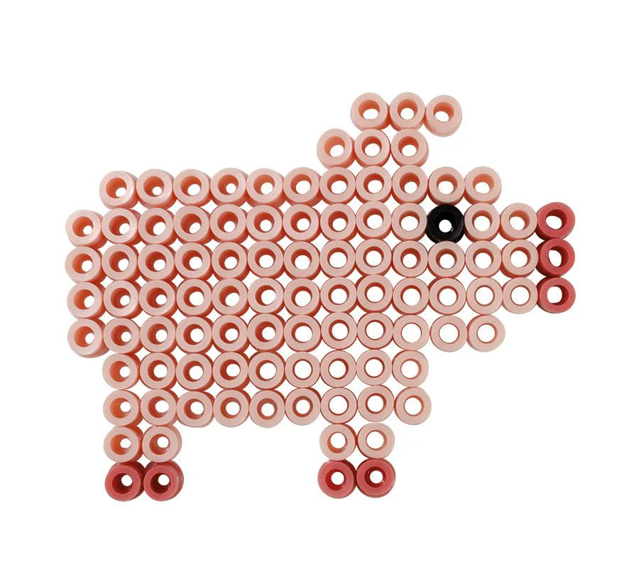 Little Dutch Strijkkralen Little Farm Pakket 550 delig - Image 5