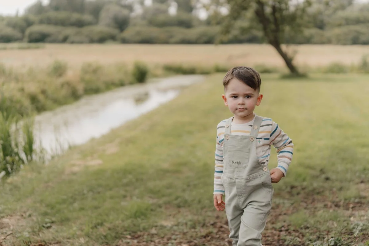 Little Dutch Tuinbroekje Winter Green Boys - Image 3
