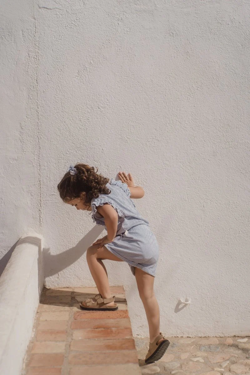 Little Dutch Tuinpakje Denim Blue Stripe - Image 17