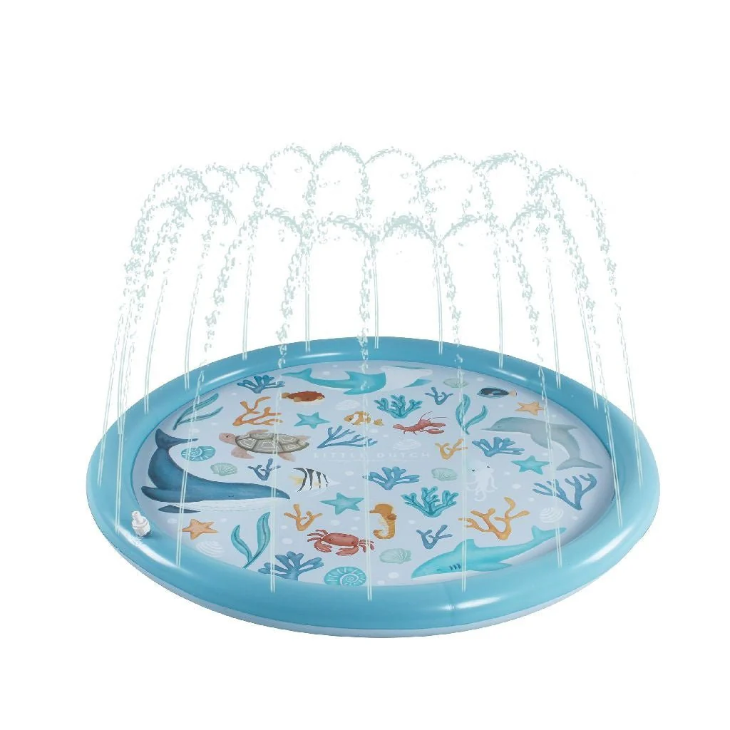 Little Dutch Watersproeier Ocean Dreams Blue 150cm