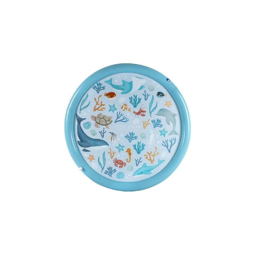 Little Dutch Watersproeier Ocean Dreams Blue 150cm - Image 5