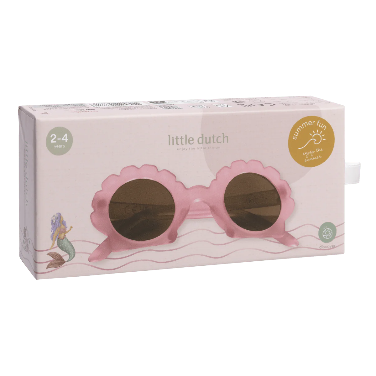 Little Dutch Zonnebril Shell Mermaid Pink - Image 9