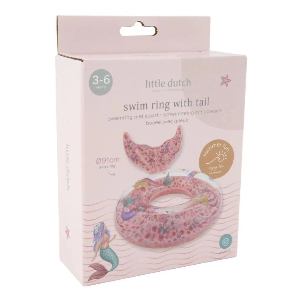 Little Dutch Zwemband Mermaid Met Staart 91Cm - Image 13