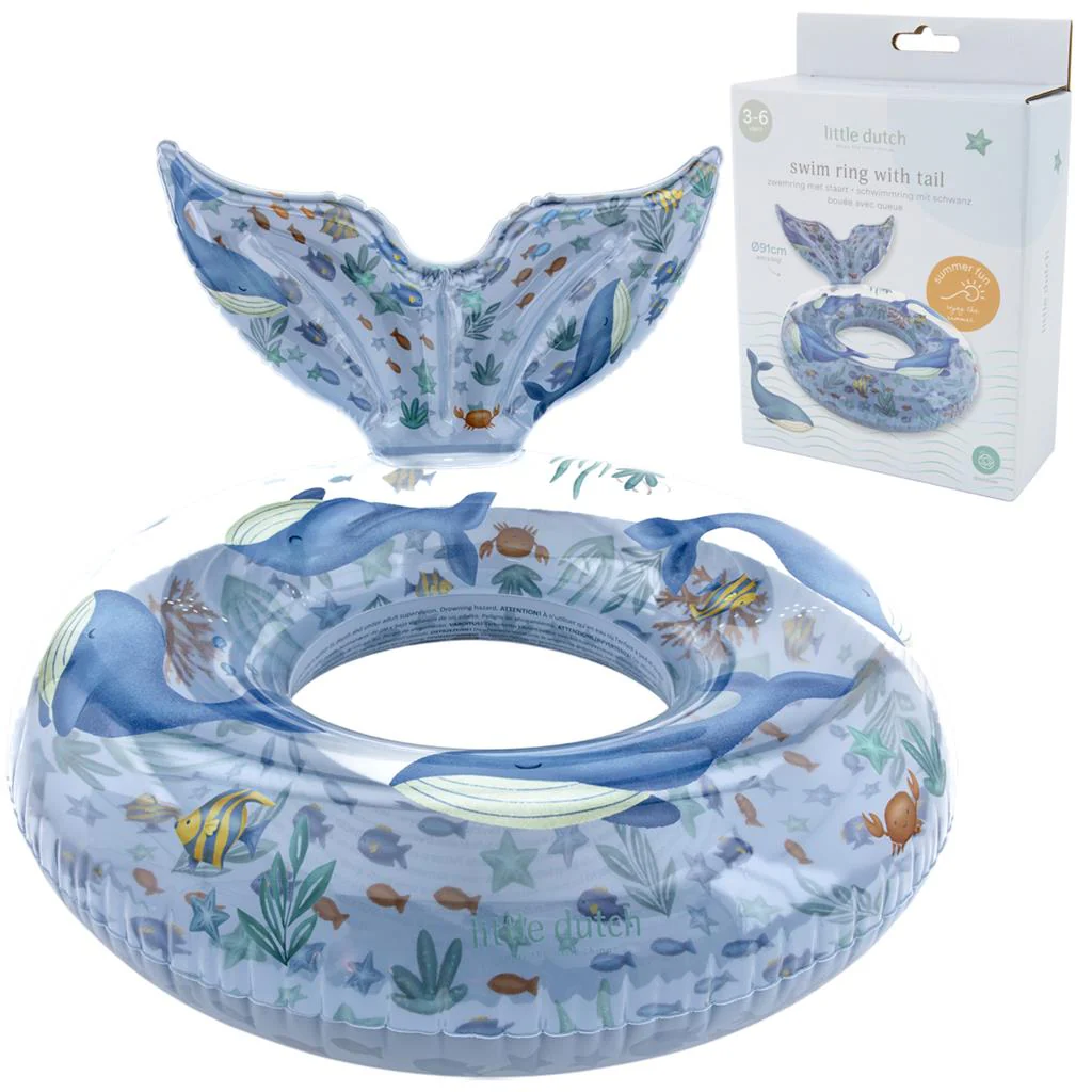 Little Dutch Zwemband Ocean World Met Staart 91Cm - Image 4