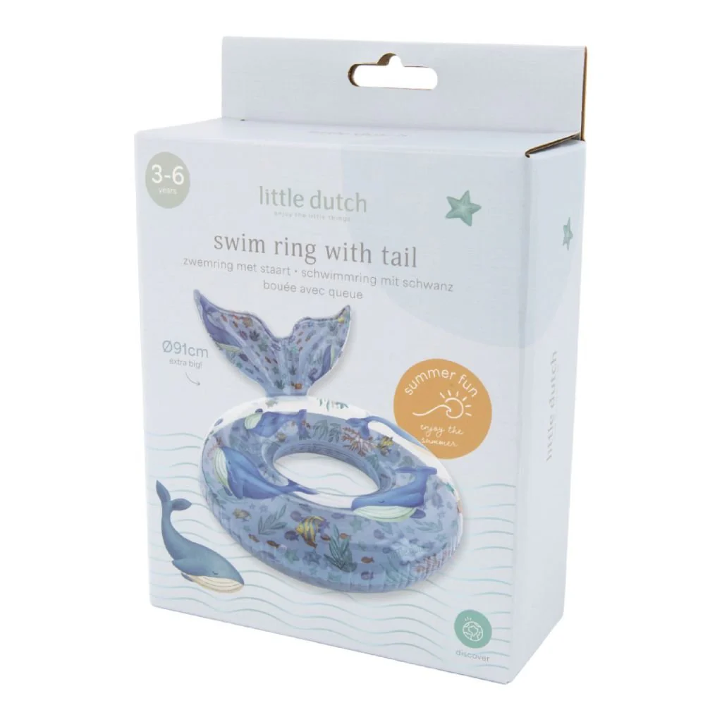 Little Dutch Zwemband Ocean World Met Staart 91Cm - Image 9
