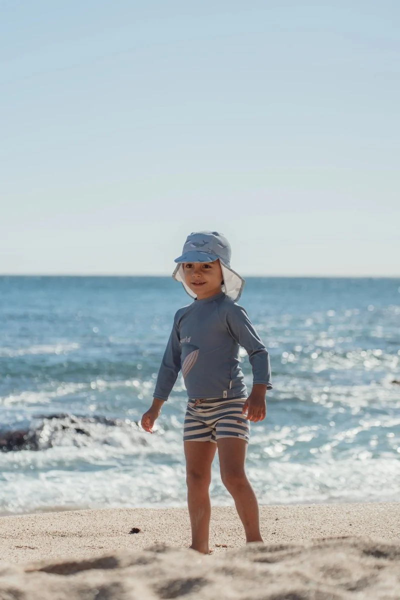 Little Dutch Zwembroek Kind Ocean Blue Stripes - Image 7