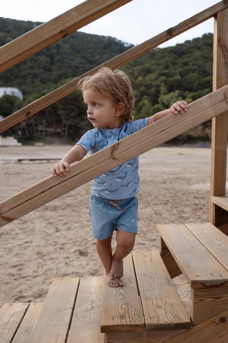 Little Dutch Zwembroek Kind Short Ocean Blue - Image 8