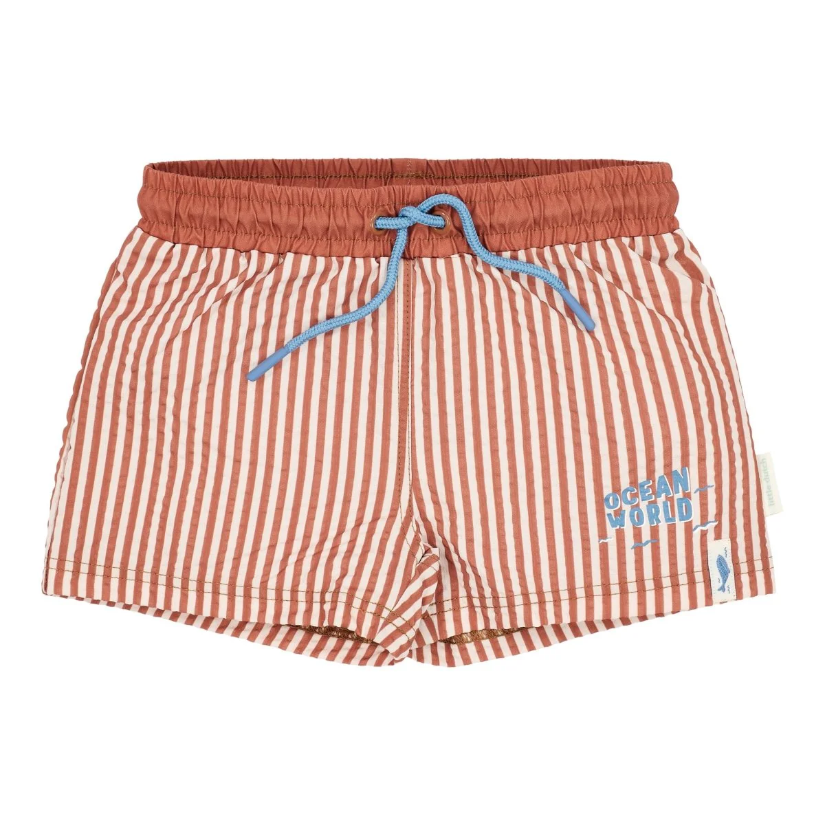 Little Dutch Zwembroek Kind Short Ocean Brown Stripes