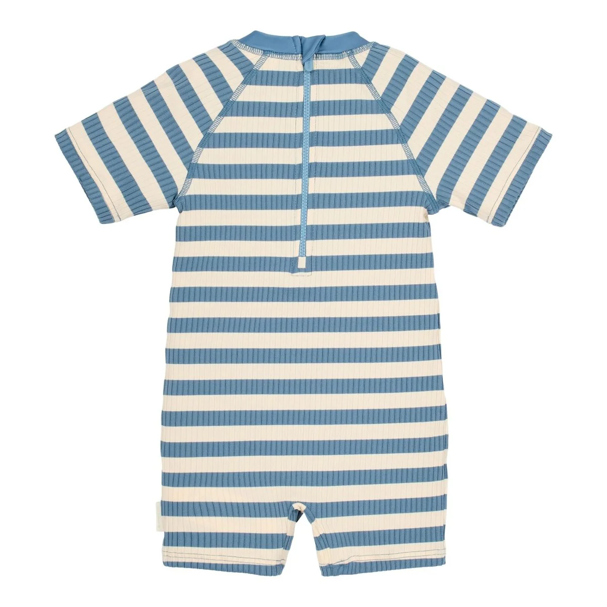 Little Dutch Zwempak Kind Korte Mouwen Ocean Blue Stripes - Image 2