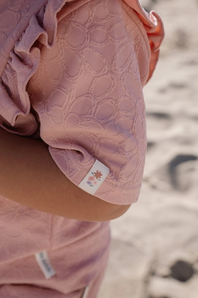 Little Dutch Zwemshirt Kind Korte Mouwen Dreamy Pink Rose - Image 12