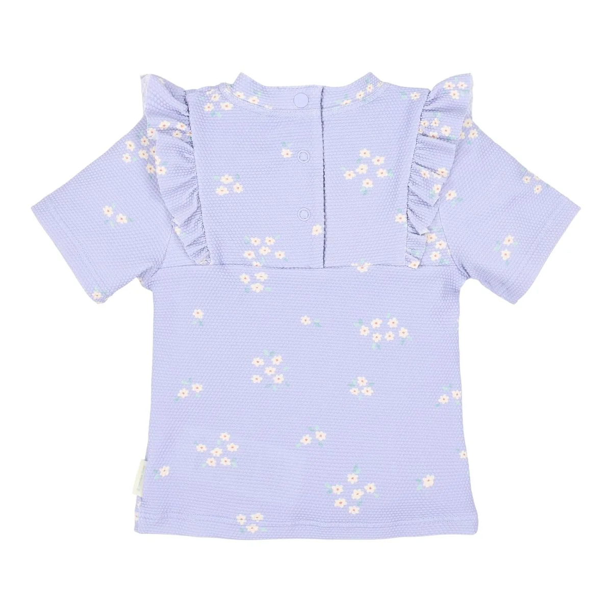 Little Dutch Zwemshirt Kind Korte Mouwen En Broekje Dreamy Lavender - Image 2