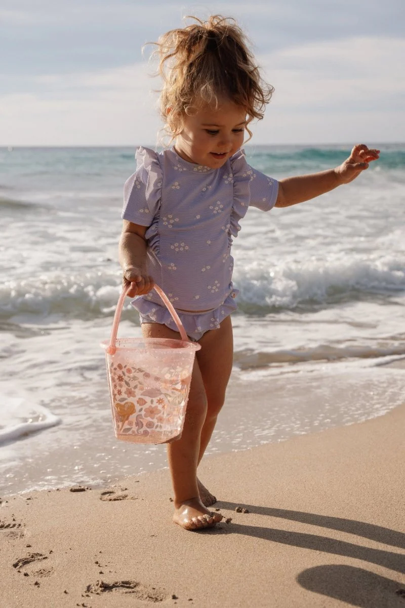Little Dutch Zwemshirt Kind Korte Mouwen En Broekje Dreamy Lavender - Image 22