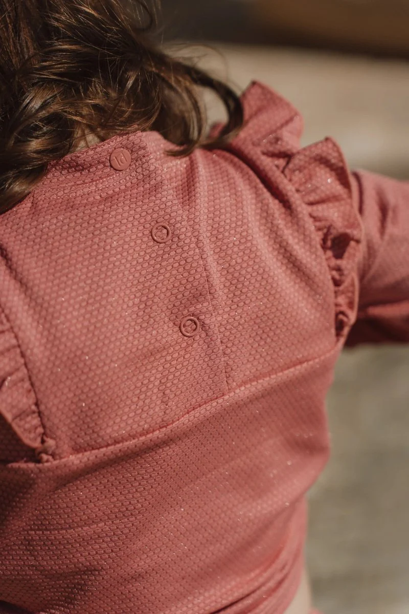 Little Dutch Zwemshirt Kind Lange Mouwen Dreamy Pink Sparkle - Image 11