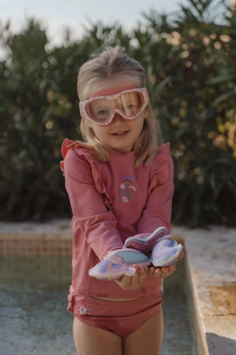 Little Dutch Zwemshirt Kind Lange Mouwen Dreamy Pink Sparkle - Image 13