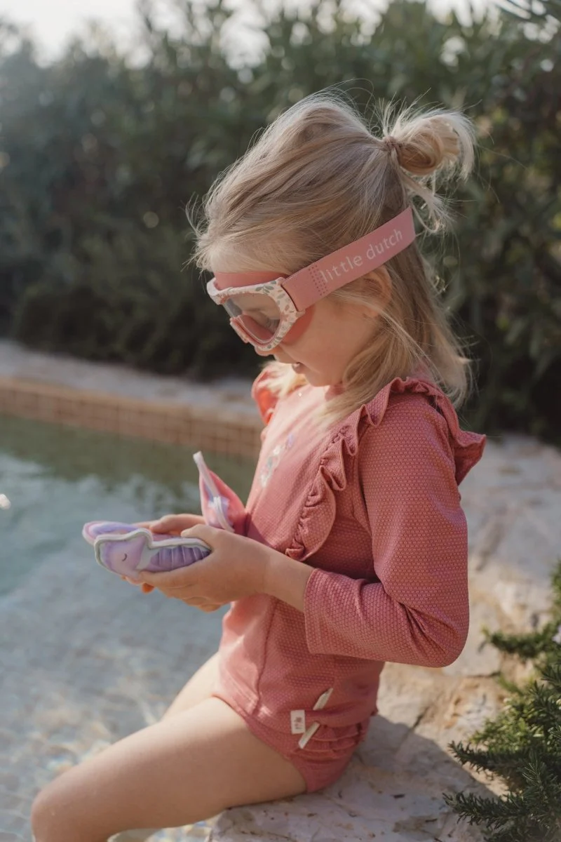 Little Dutch Zwemshirt Kind Lange Mouwen Dreamy Pink Sparkle - Image 17