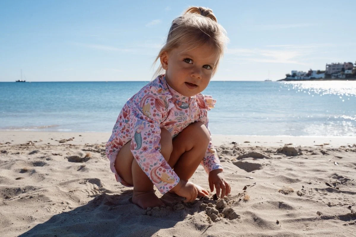 Little Dutch Zwemshirt Kind Lange Mouwen En Broekje Dreamy Mermaid - Image 10