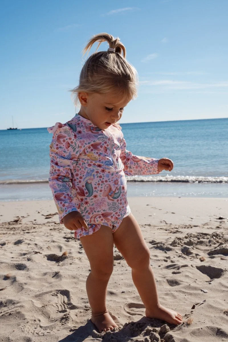 Little Dutch Zwemshirt Kind Lange Mouwen En Broekje Dreamy Mermaid - Image 11