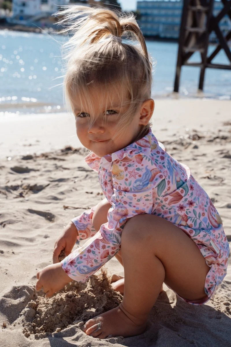 Little Dutch Zwemshirt Kind Lange Mouwen En Broekje Dreamy Mermaid - Image 7