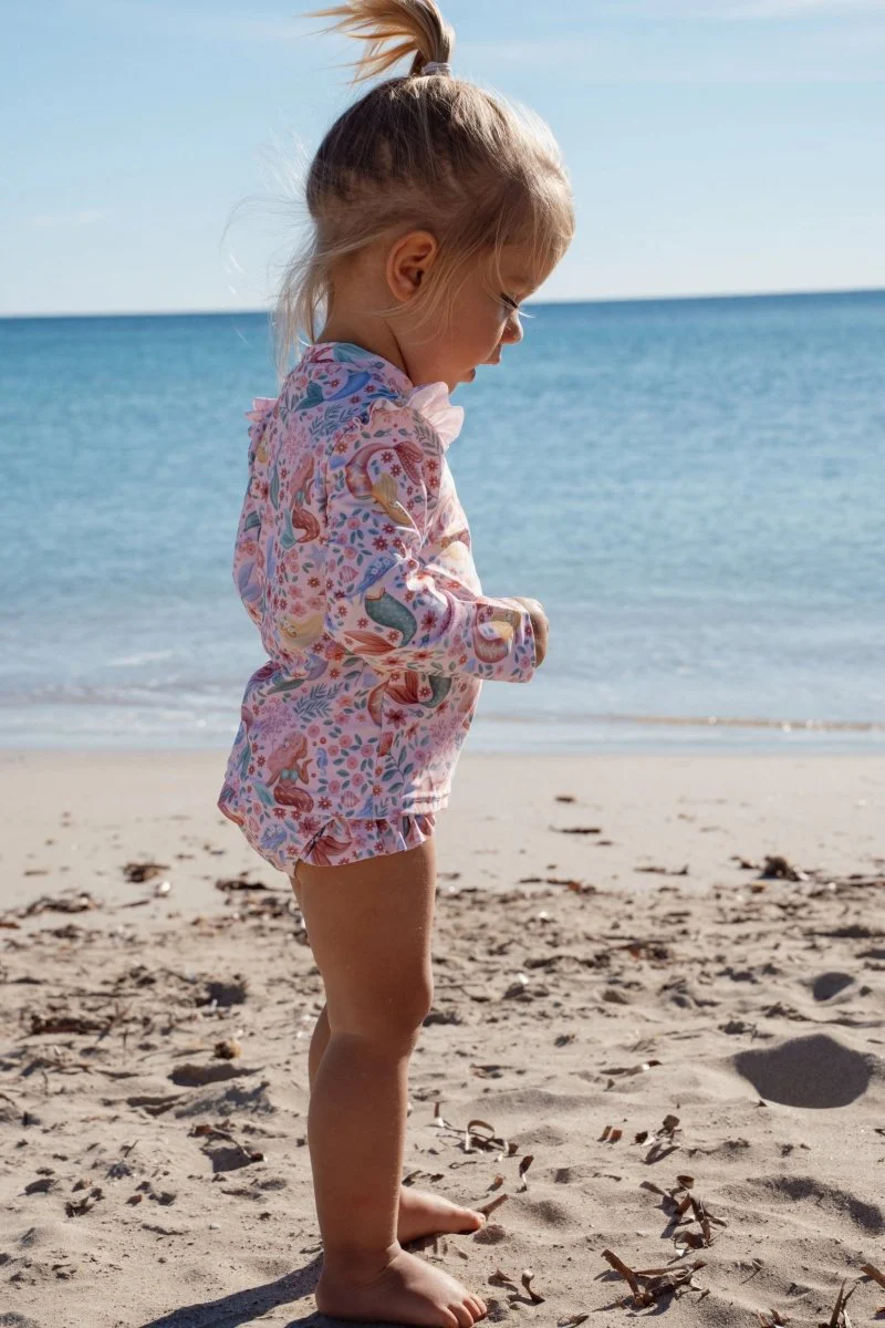 Little Dutch Zwemshirt Kind Lange Mouwen En Broekje Dreamy Mermaid - Image 8