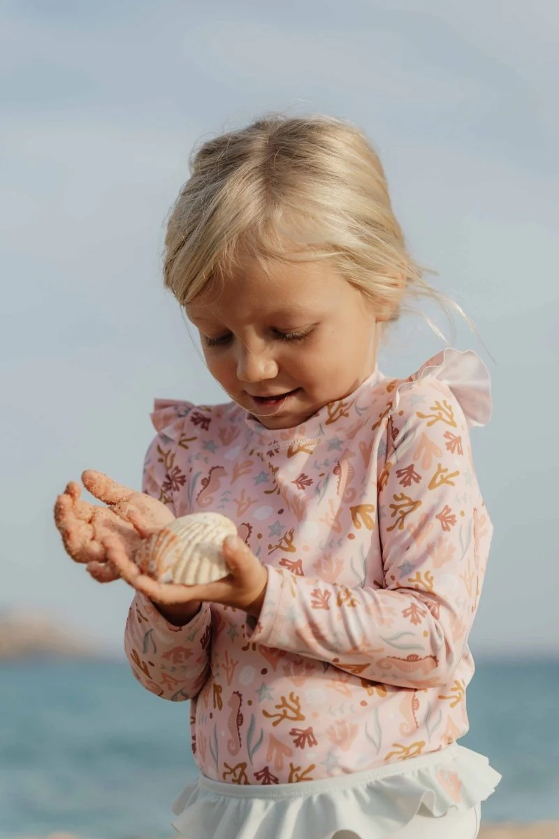 Little Dutch Zwemshirt Kind Lange Mouwen Ocean Dreams Pink - Image 4