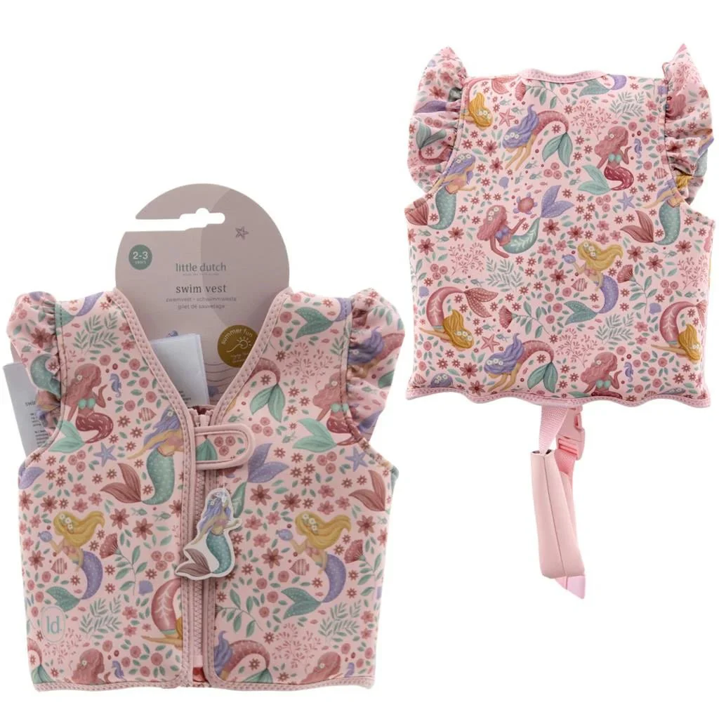 Little Dutch Zwemvest Dreamy Mermaid 2-3 Jaar - Image 3