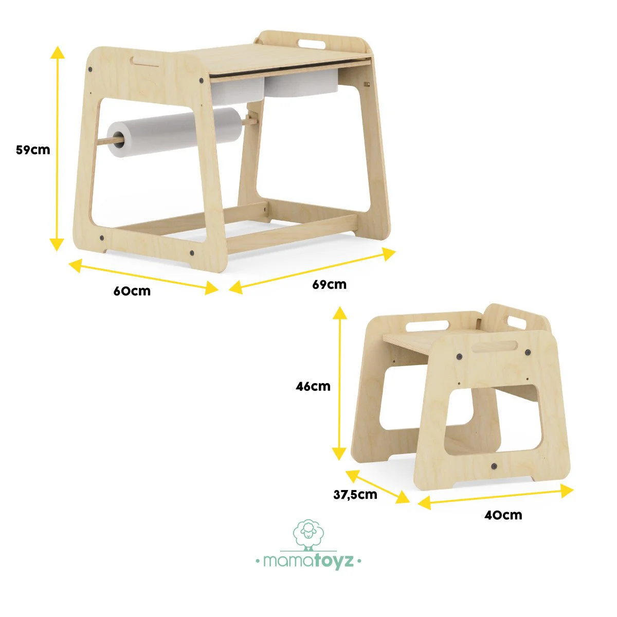 Mamatoyz Kindertafel Set - Image 6
